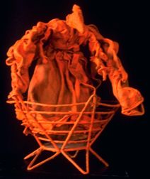 Mercy - mixed media sculpture.