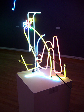 Jeffry Chiplis Butler Institute of American Art Neon Works in the 21st Century