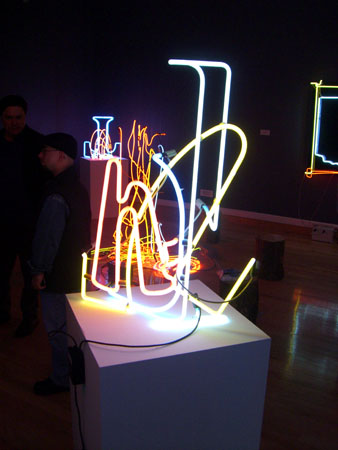 Jeffry Chiplis Butler Institute of American Art Neon Works in the 21st Century