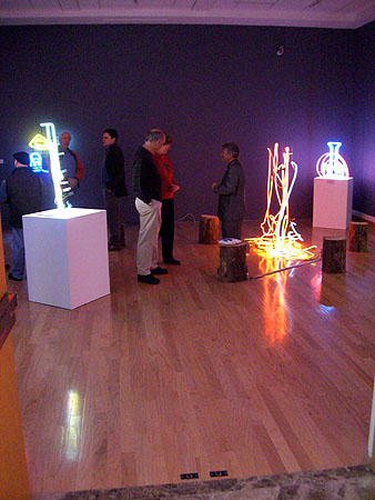 Jeffry Chiplis Butler Institute of American Art Neon Works in the 21st Century