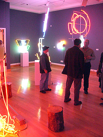 Jeffry Chiplis Butler Institute of American Art Neon Works in the 21st Century