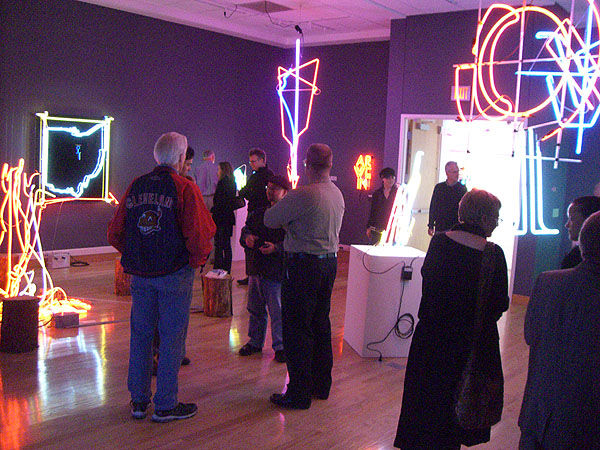 Jeffry Chiplis Butler Institute of American Art Neon Works in the 21st Century