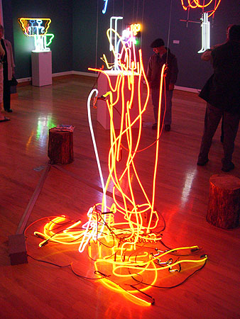 Jeffry Chiplis Butler Institute of American Art Neon Works in the 21st Century