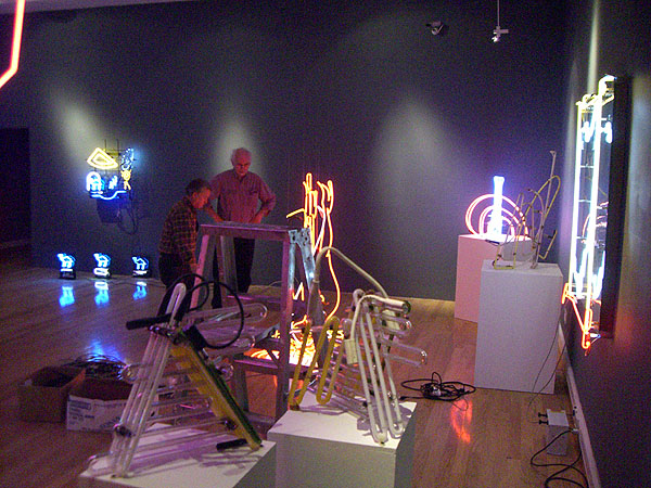 Jeffry Chiplis Butler Institute of American Art Neon Works in the 21st Century