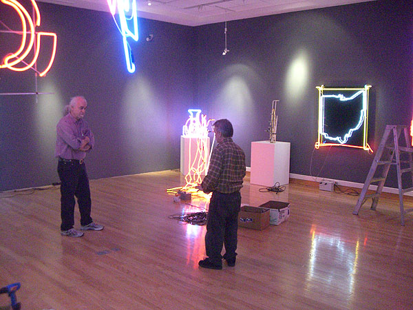 Jeffry Chiplis Butler Institute of American Art Neon Works in the 21st Century