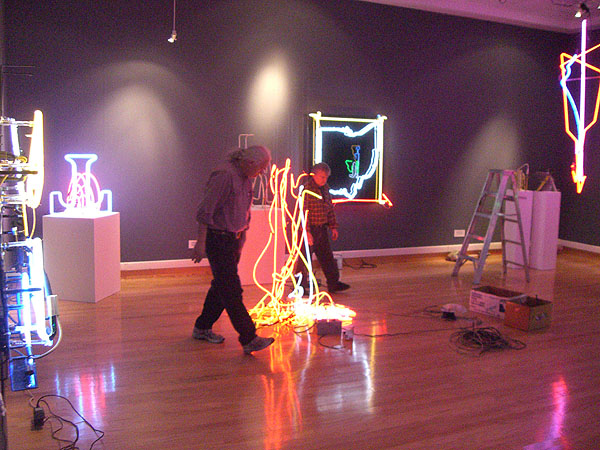 Jeffry Chiplis Butler Institute of American Art Neon Works in the 21st Century