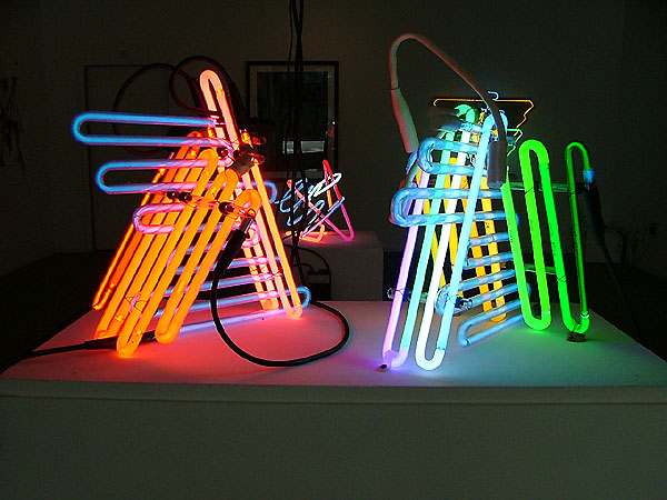 chiplis recent neon sculpture