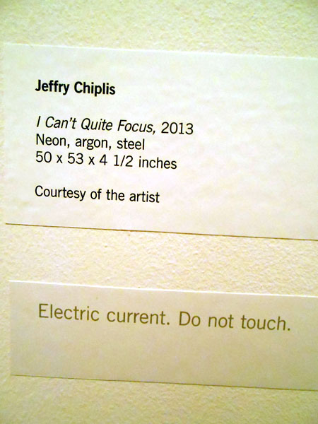 Jeffry Chiplis MoCA show Cleveland Ohio 2013