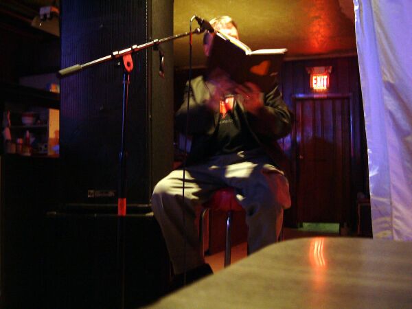 Jeffry Chiplis Magical Mystery Tour Journal Reading & Magic Lantern Show at Pat's in the Flats 9.30.2004