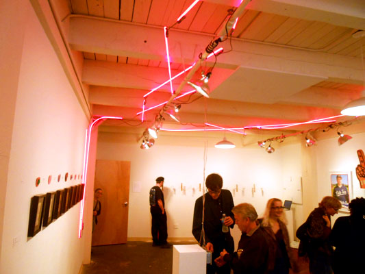 Jeffry Chiplis Six in Studio installation